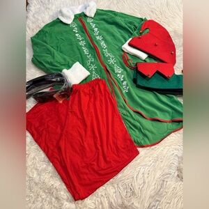 Adults elf costume (X3)